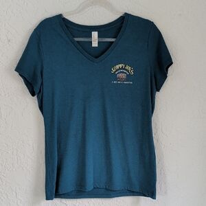 NWOT Ladies Key West Sloppy Joe's V neck Tshirt| Size L